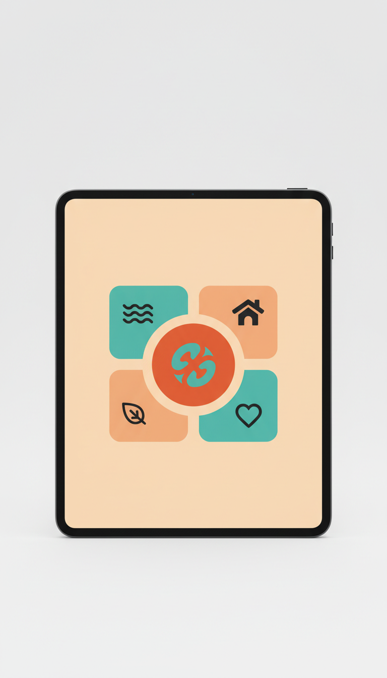 Tablet Curated Charity Selection Page